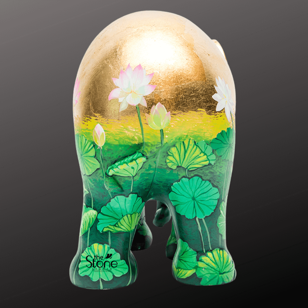 Enlightened Elephant Sculpture 24″