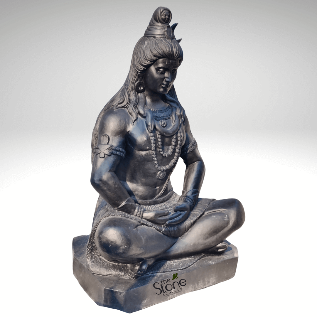 Black Shiva Statue 4ft