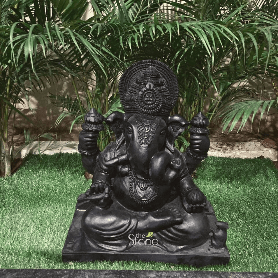 Vinayagar stone statue for home 21″