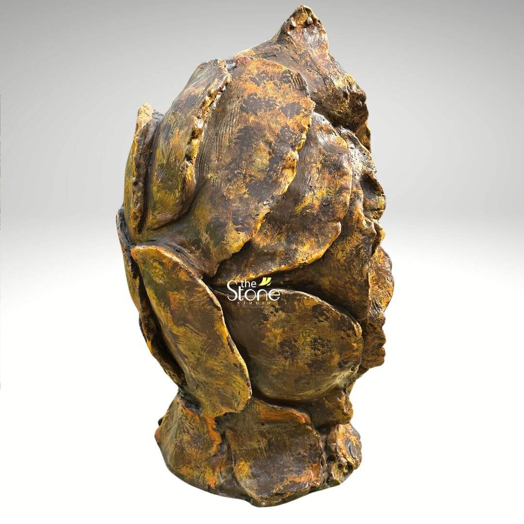 Flower Face Modern Statue 2ft