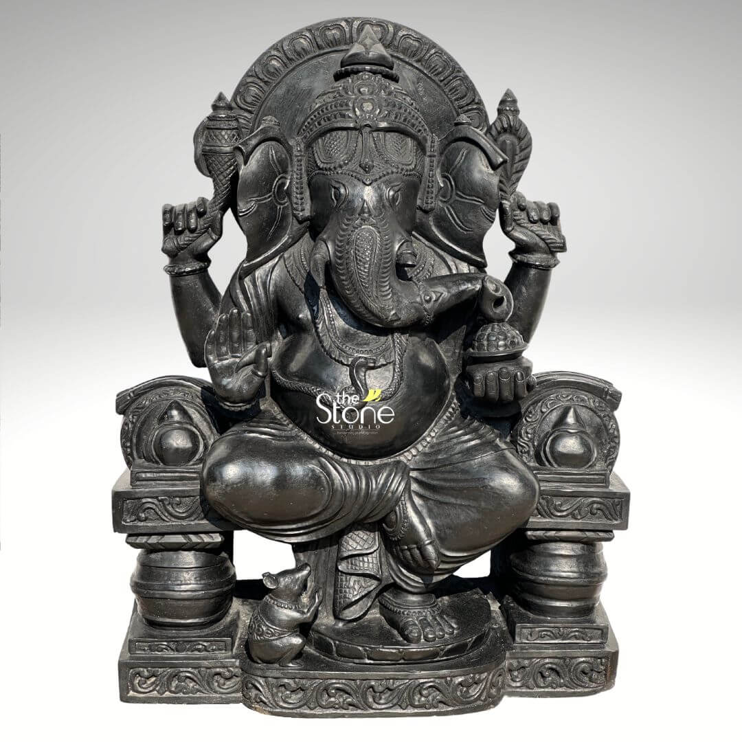 Abhaya Mudra Ganesha Statue 2ft