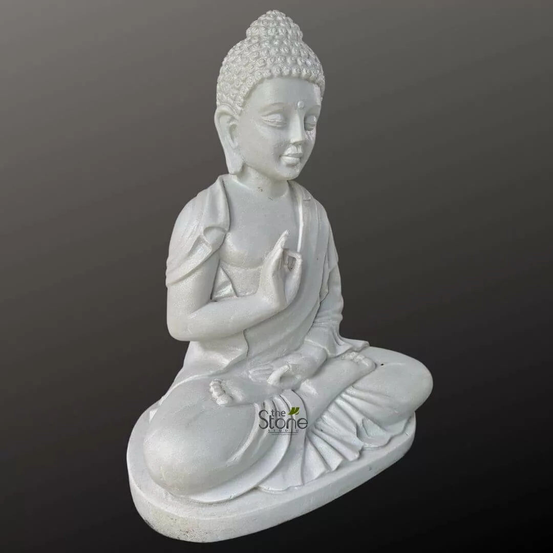18 inch Marble Buddha Statuetue