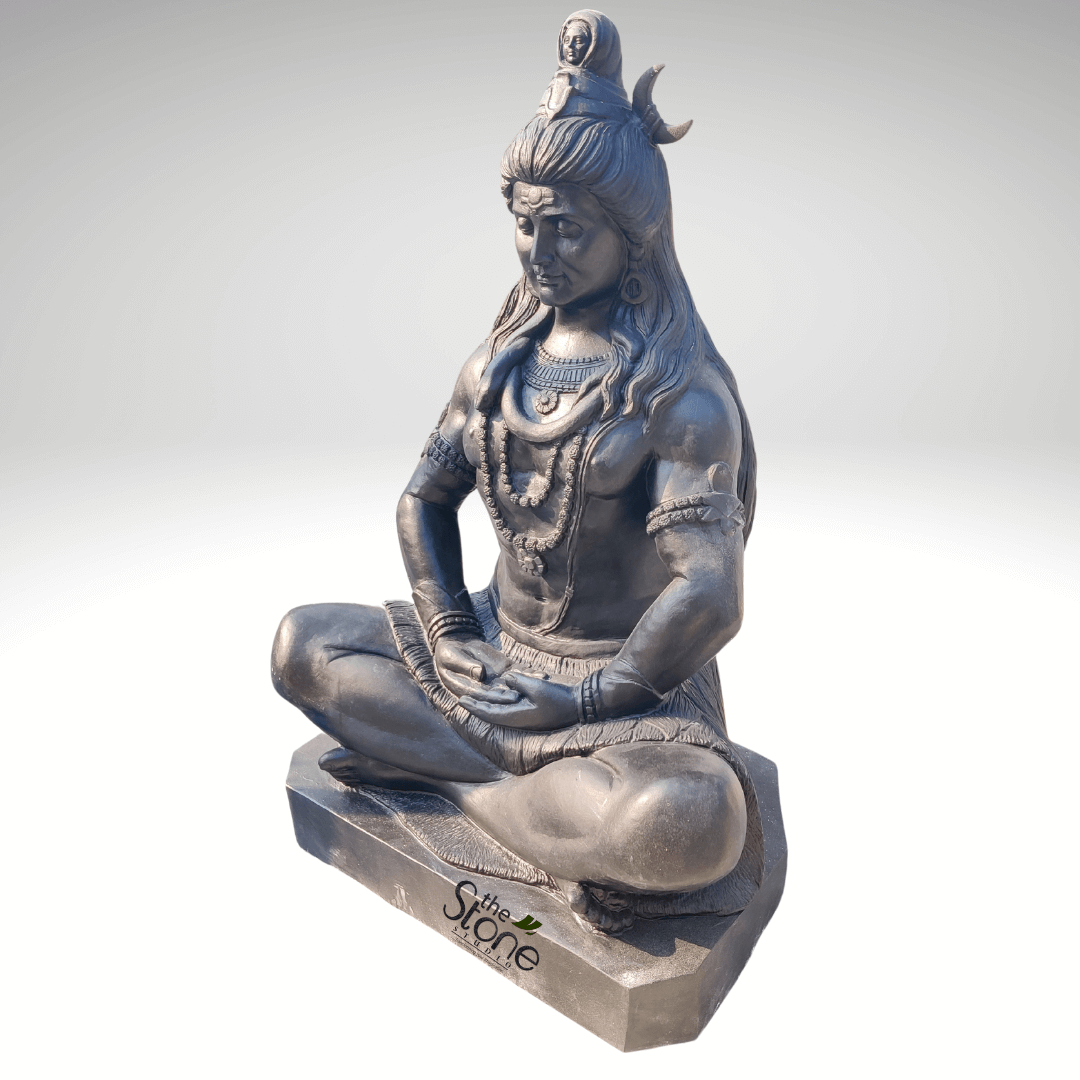 Black Shiva Statue 4ft