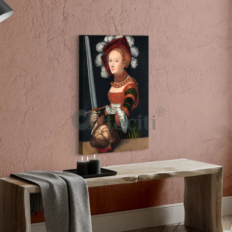 Judith with the Head of Holofernes by Lucas Cranach World Famous Painting