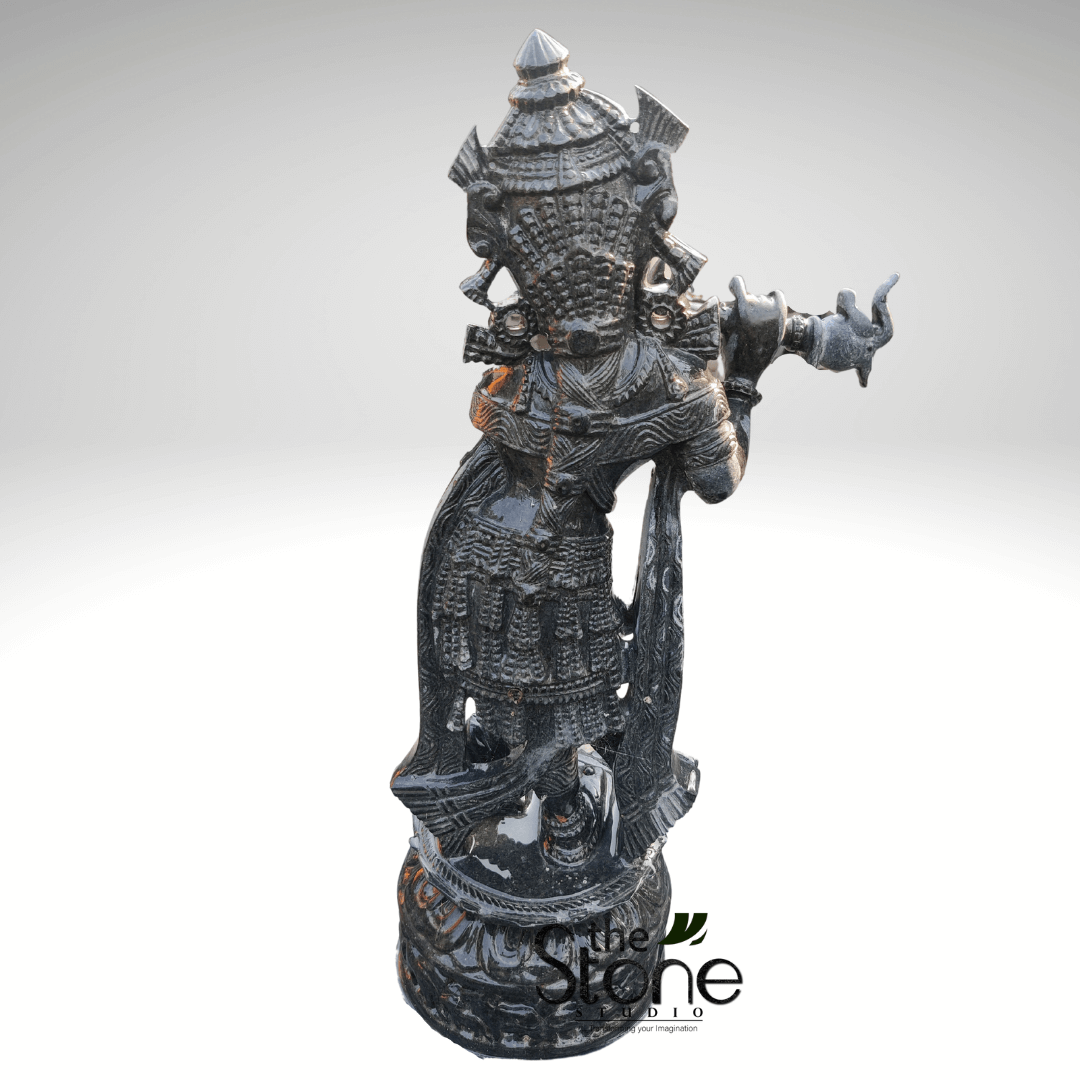 Black Stone Krishna Murti 21″