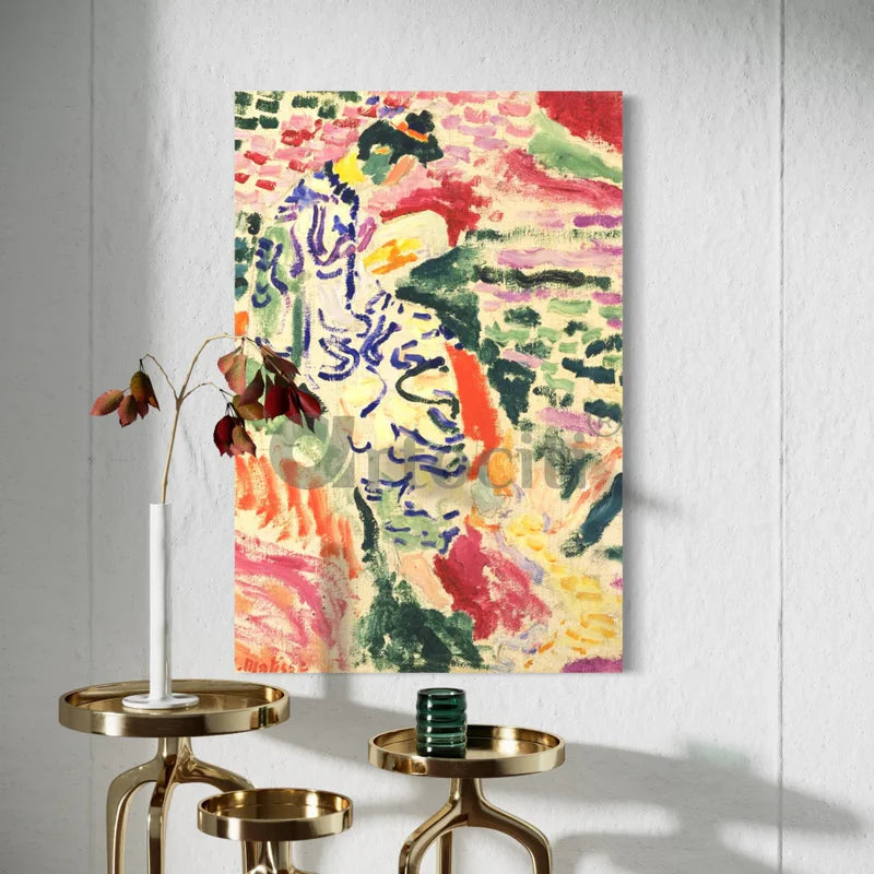 La Japonaise by Henri Matisse Canvas Print