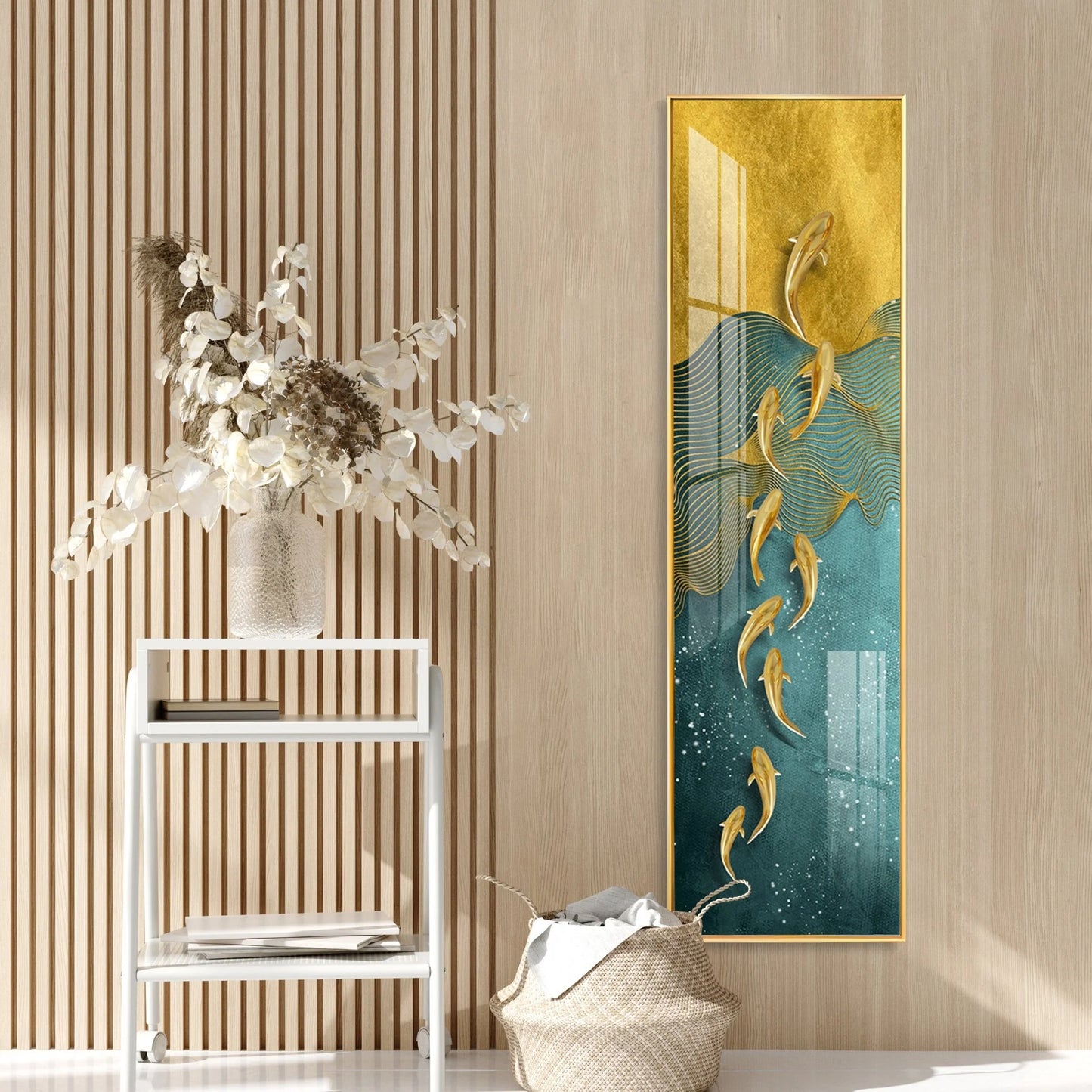 Limitless Delights Premium Acrylic Vertical Wall Art