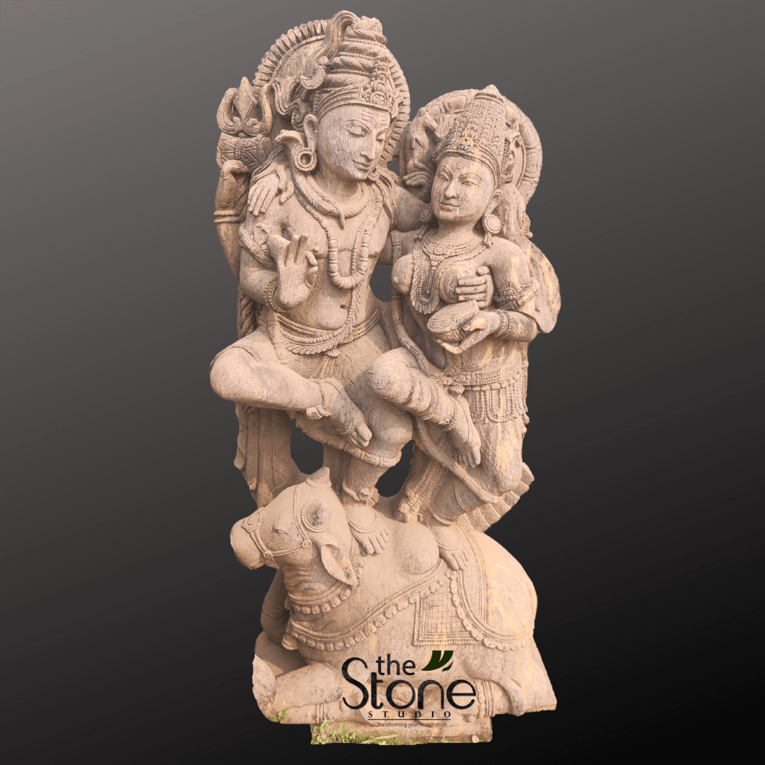 Shiv Parvati Idol Online 4ft