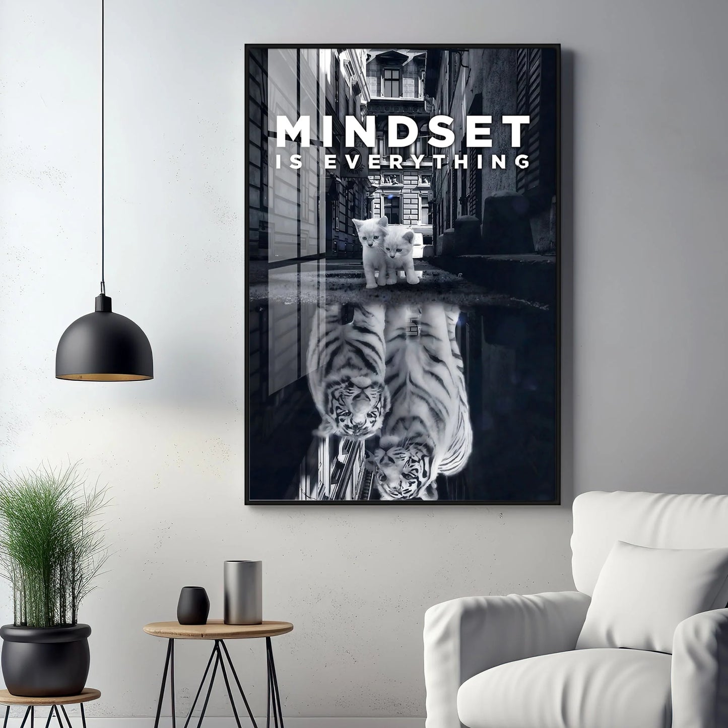 Mindset Premium Acrylic Vertical Wall Art