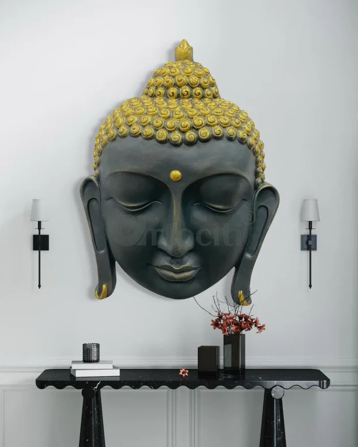 3 feet Buddha Face Wall Hanging
