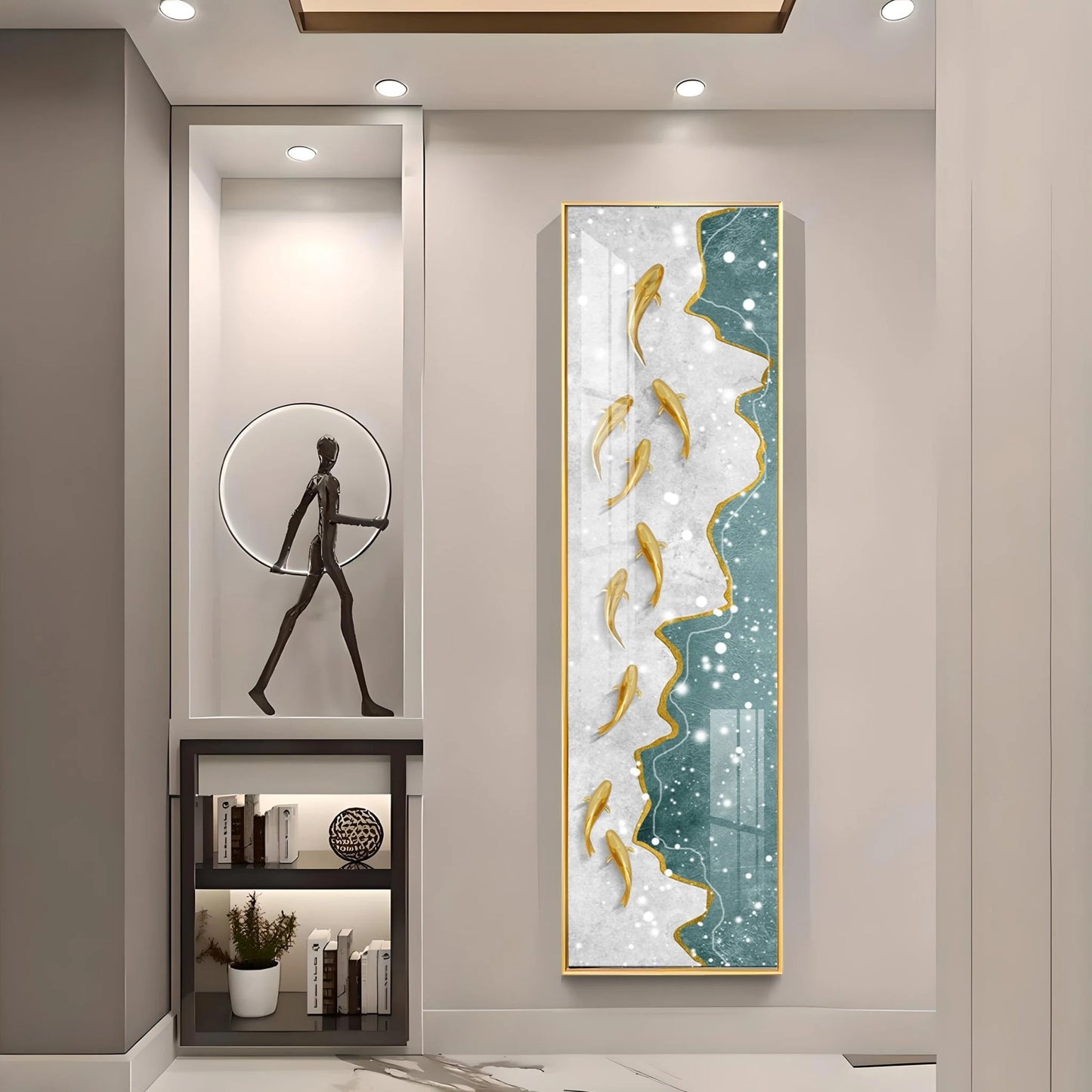 Out of The Box Premium Acrylic Vertical Wall Art