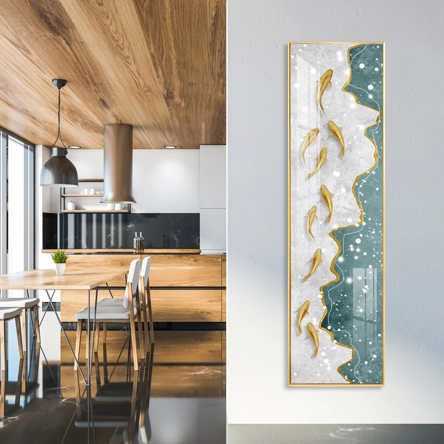 Out of The Box Premium Acrylic Vertical Wall Art