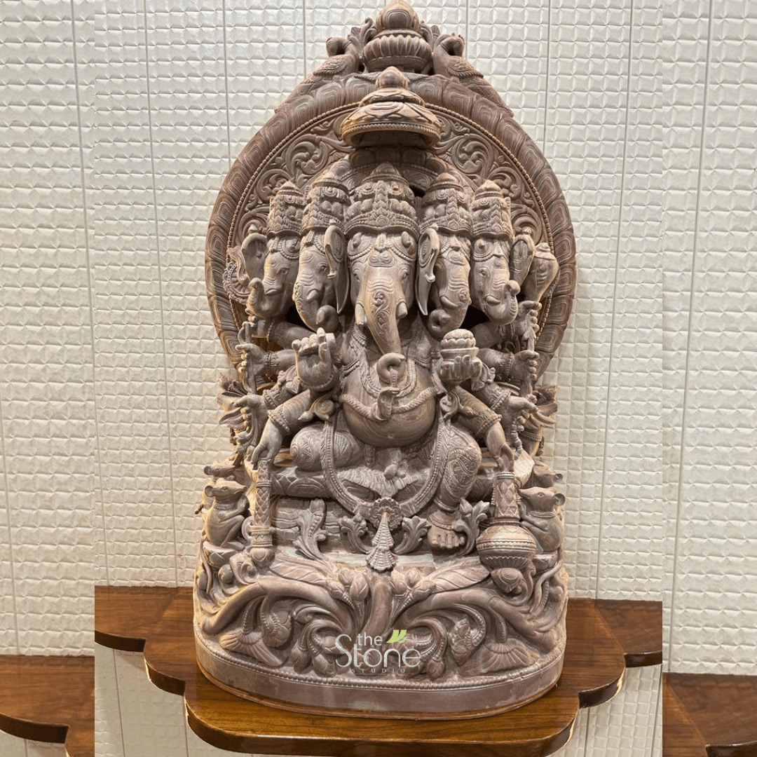 Panchmukhi Ganesh Murti 30″