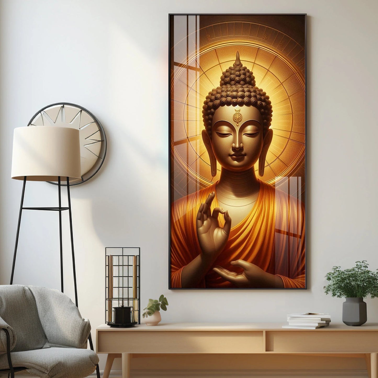 Peaceful Buddha Premium Acrylic Wall Art