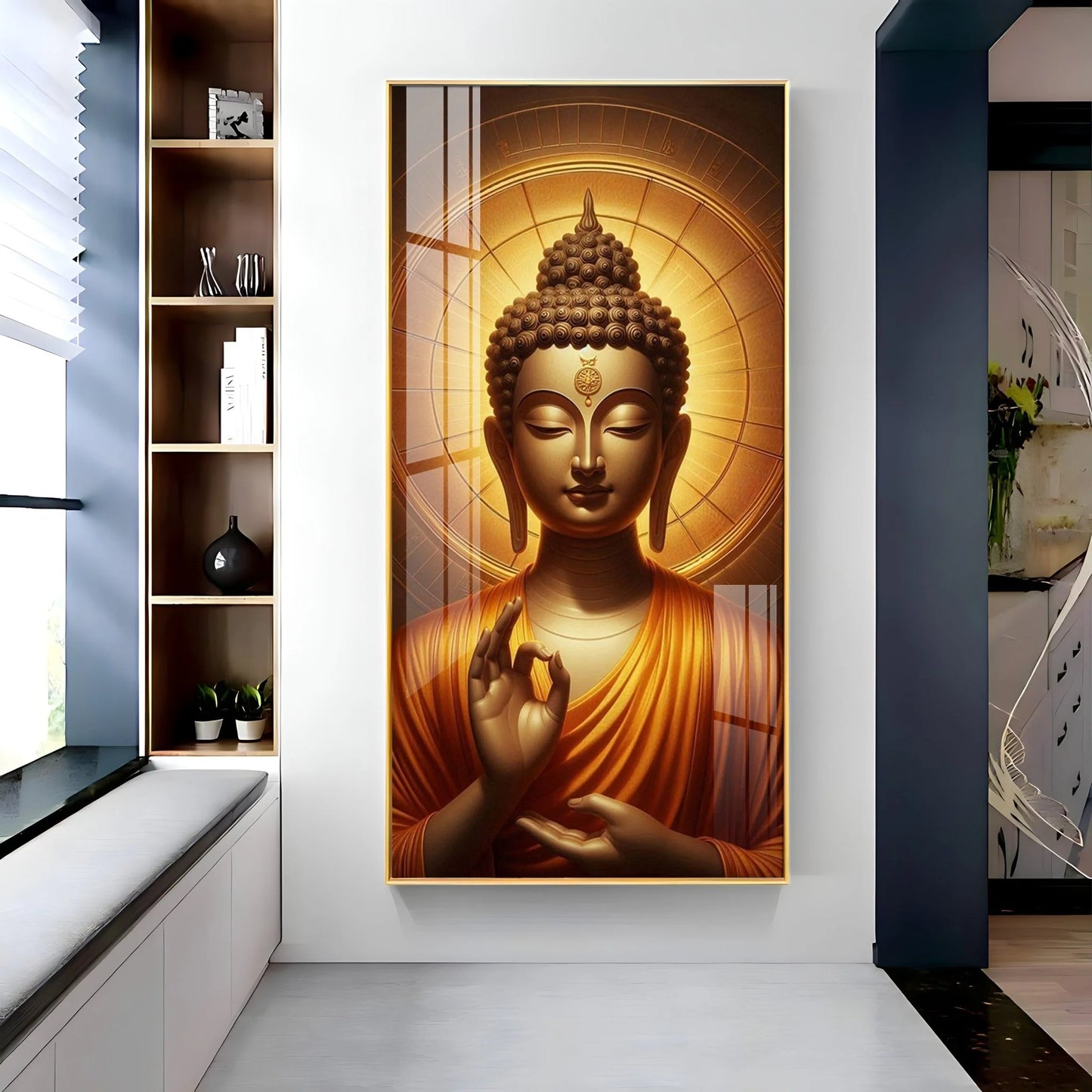 Peaceful Buddha Premium Acrylic Wall Art