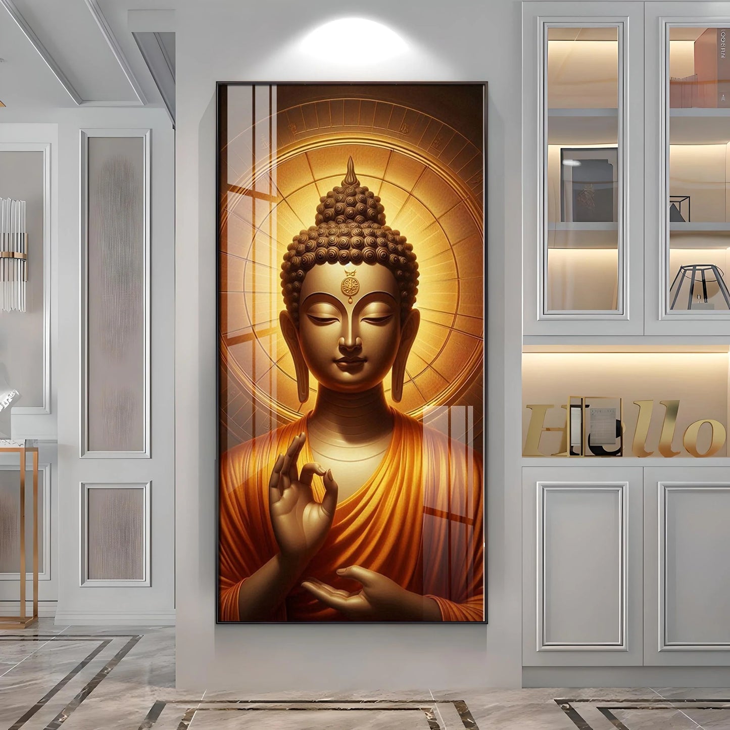 Peaceful Buddha Premium Acrylic Wall Art