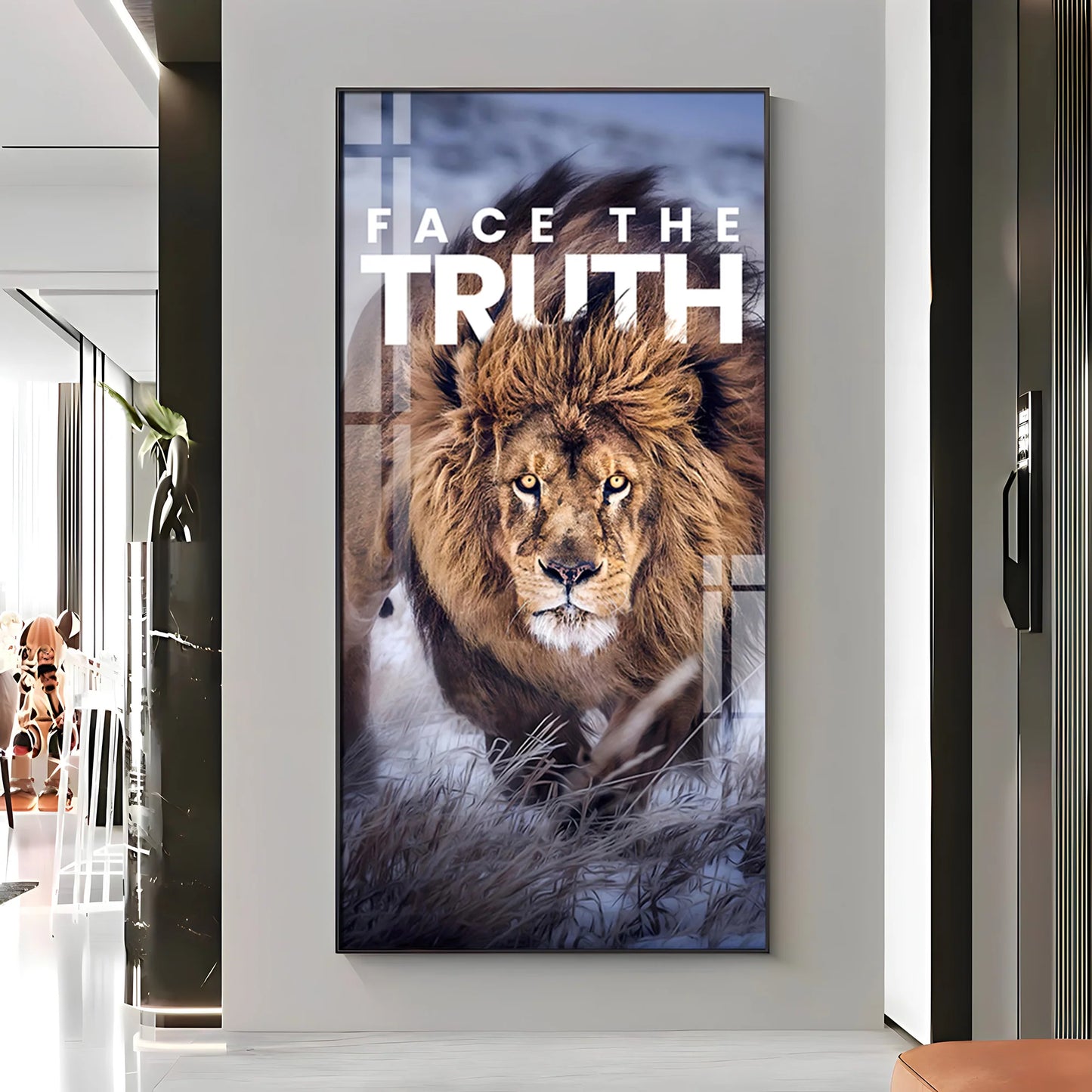Be Fearless Premium Acrylic Vertical Wall Art