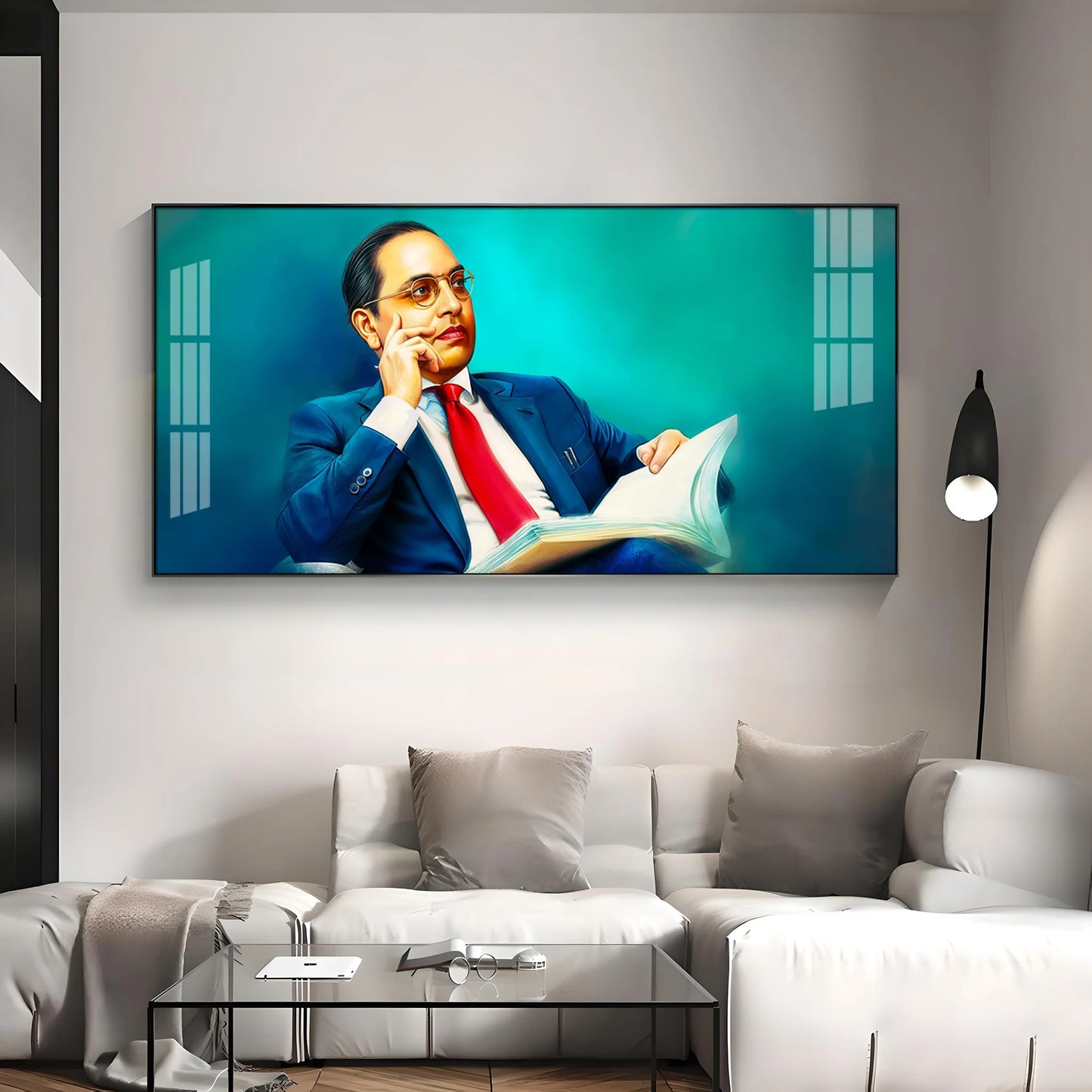 Bhimrao Ramji Ambedkar Premium Acrylic Horizontal Wall Art