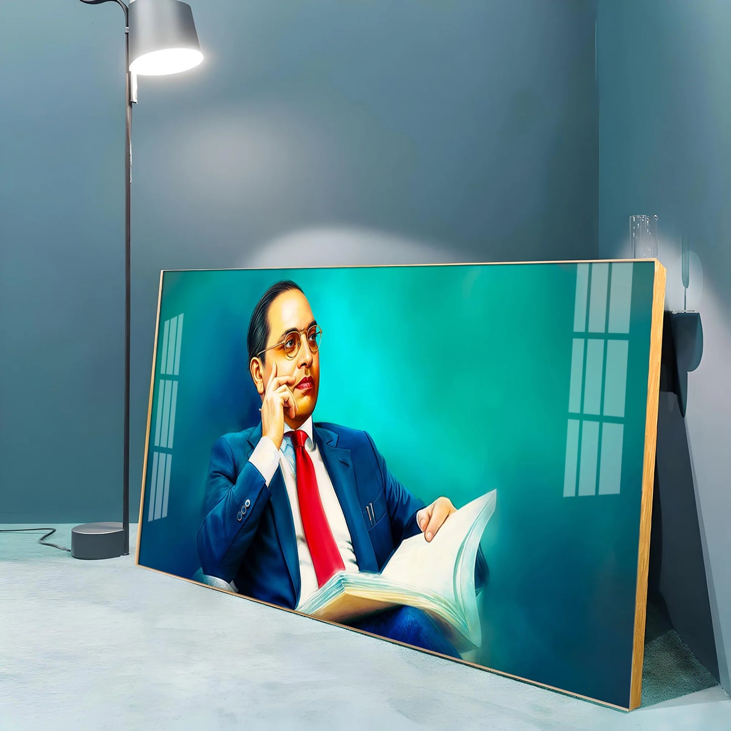 Bhimrao Ramji Ambedkar Premium Acrylic Horizontal Wall Art