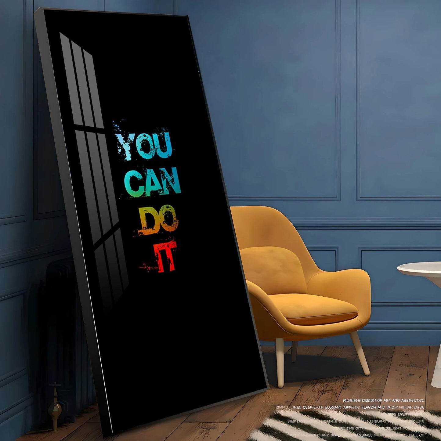 You Can Do It Premium Acrylic Vertical Wall Art