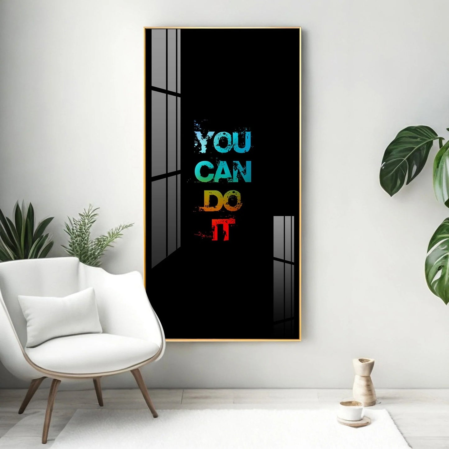 You Can Do It Premium Acrylic Vertical Wall Art