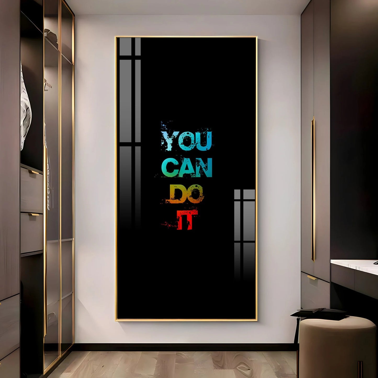 You Can Do It Premium Acrylic Vertical Wall Art