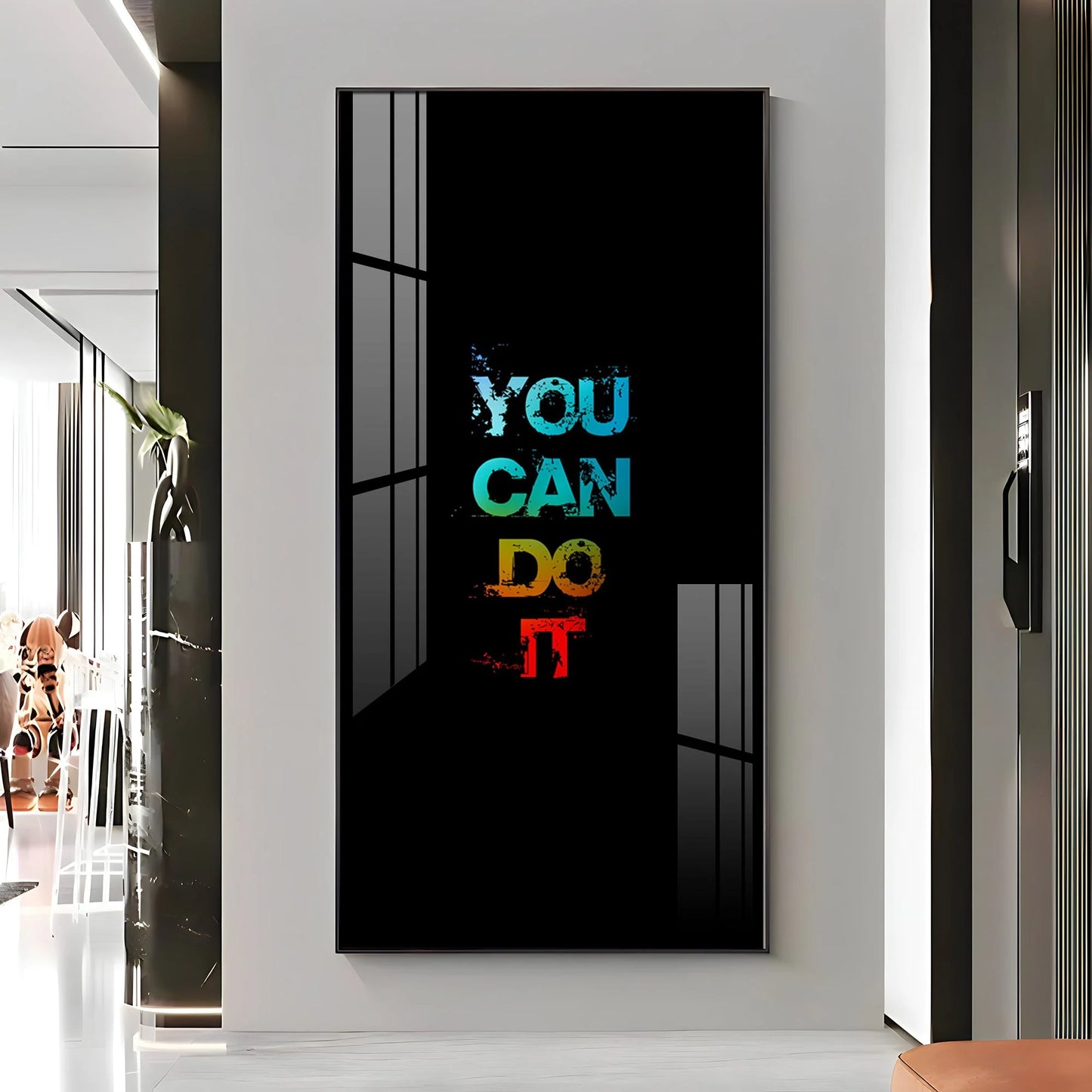 You Can Do It Premium Acrylic Vertical Wall Art