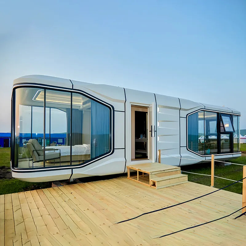 U7 Luxury Movable Space Capsule House with separate balcony