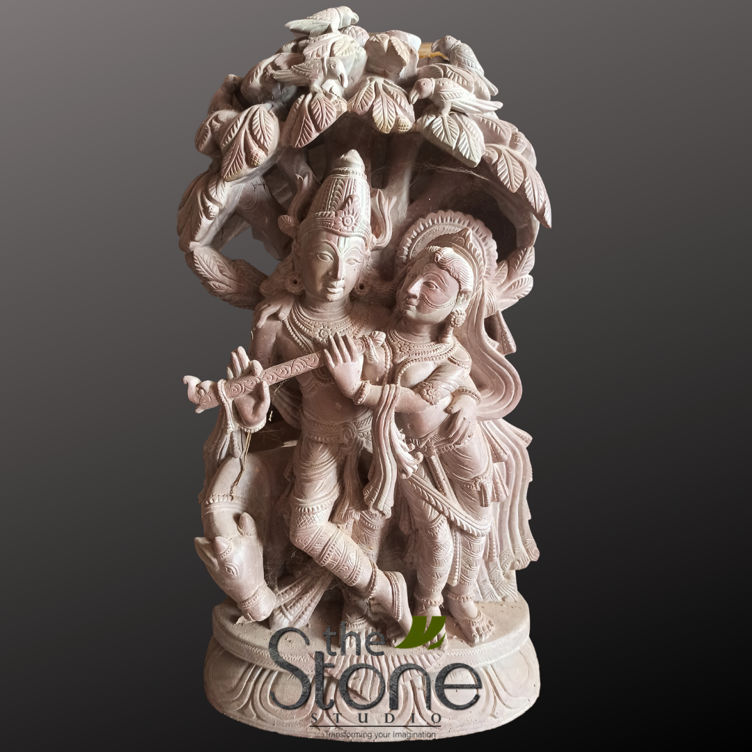 Radha Krishna Murti for Home Temple 15″