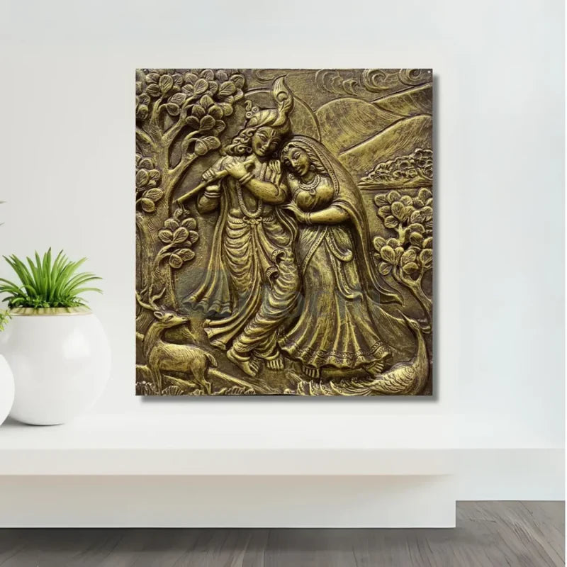 Radha Krishna 3D Wall Hanging
