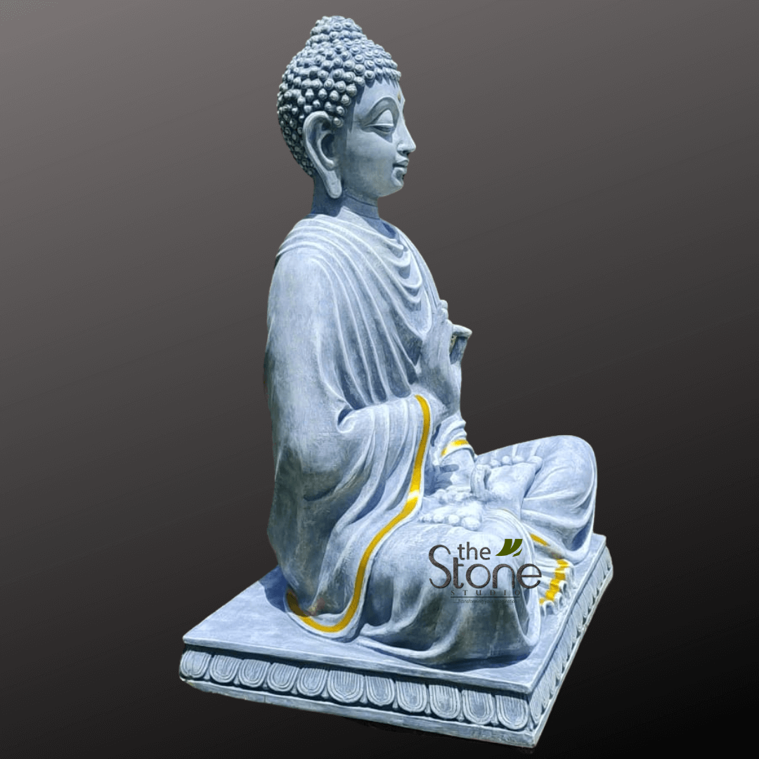 Large Resin Buddha Garden Statue 5ft