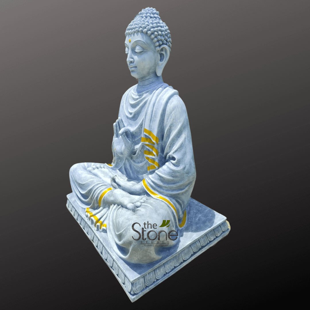 Large Resin Buddha Garden Statue 5ft