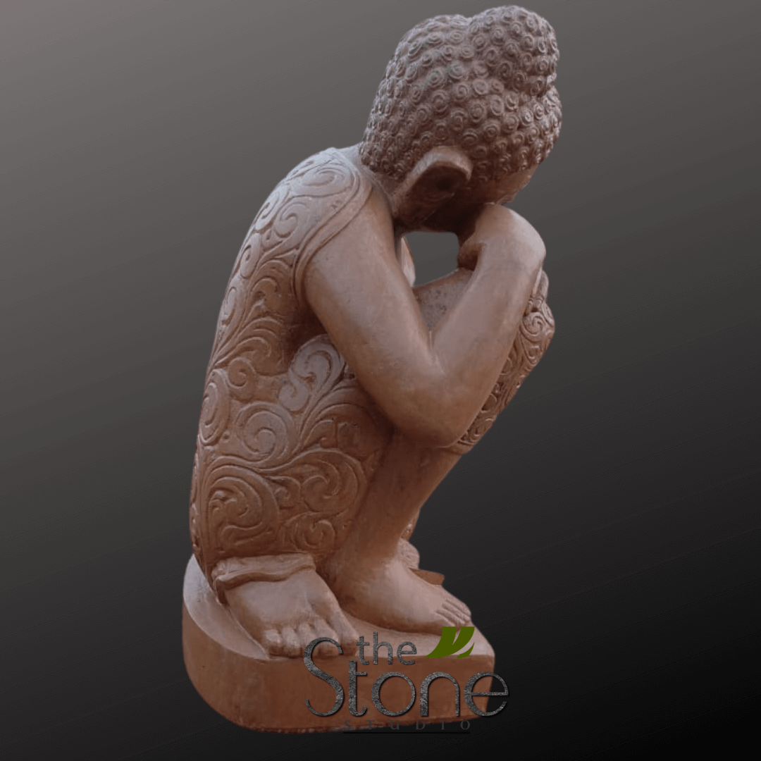 Resting Buddha Garden Statue 3ft
