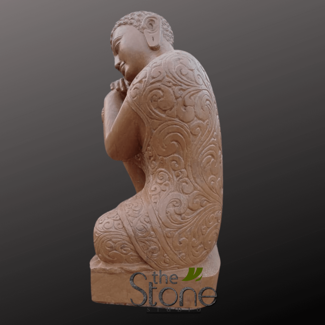 Resting Buddha Garden Statue 3ft