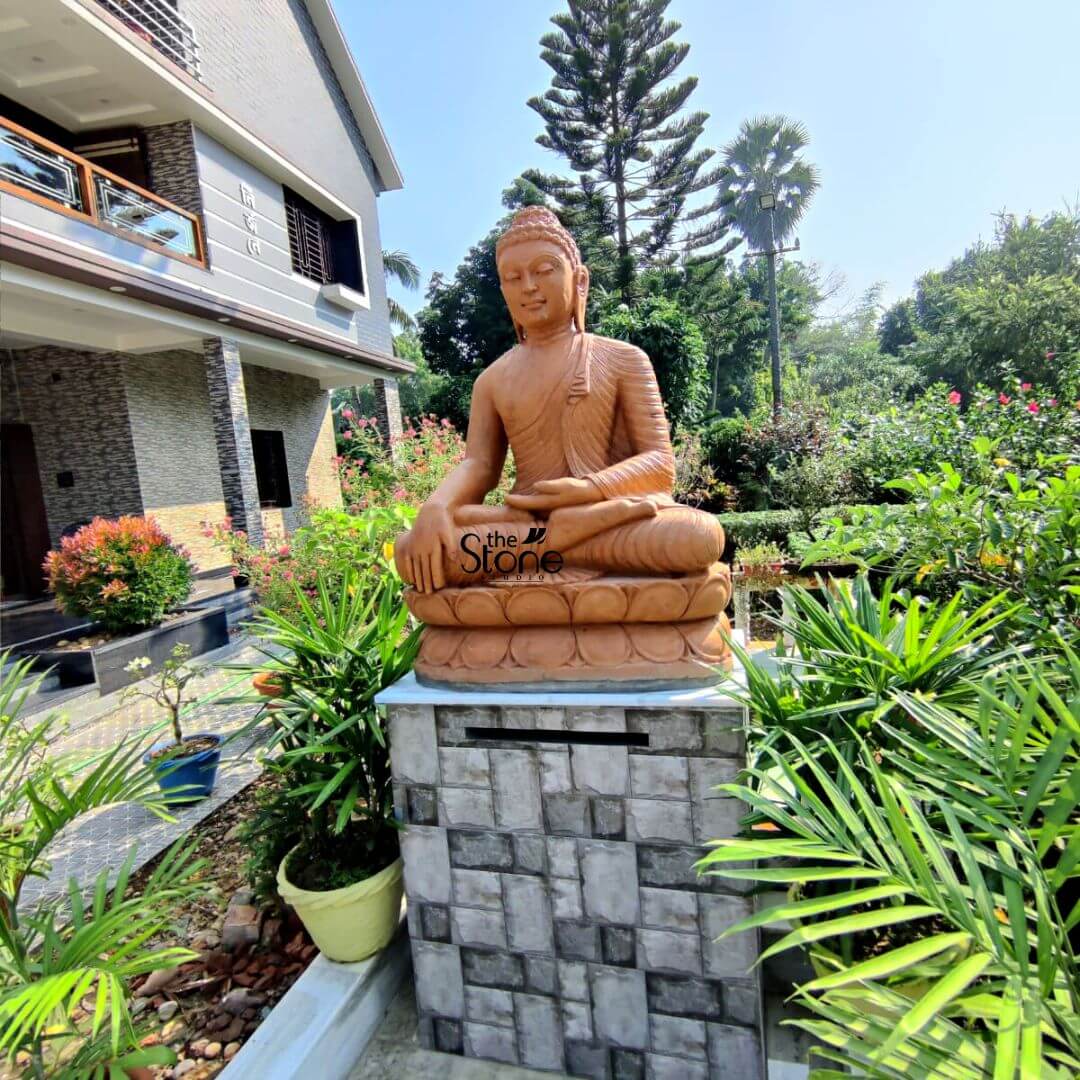 Sandstone Buddha Statue 4ft