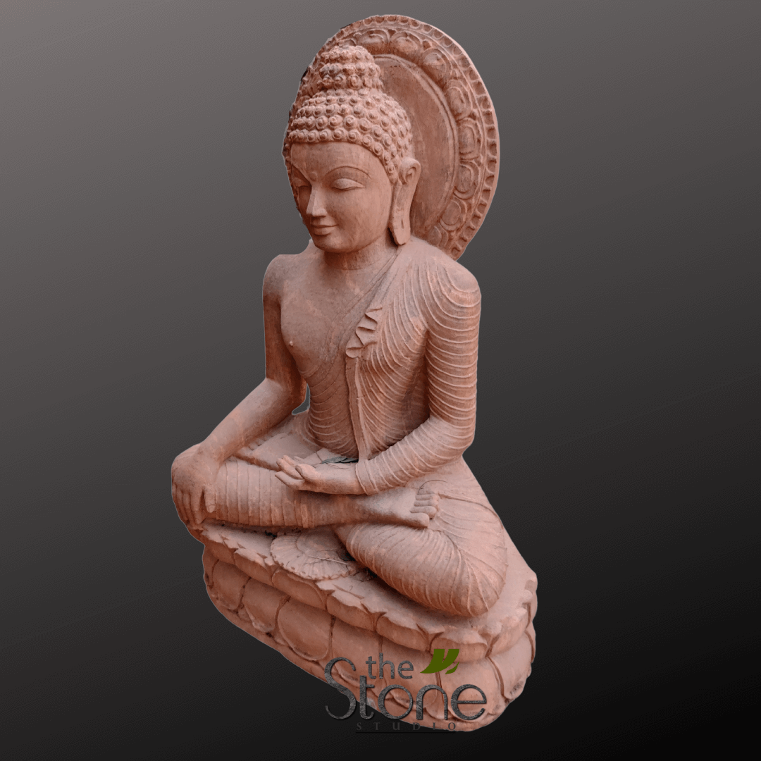 Sandstone Buddha Statue 4ft