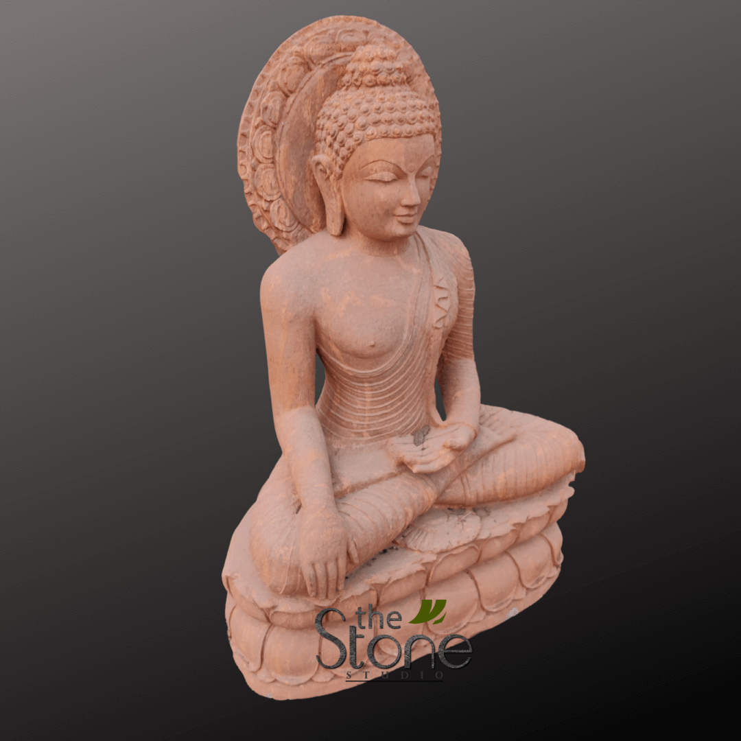 Sandstone Buddha Statue 4ft