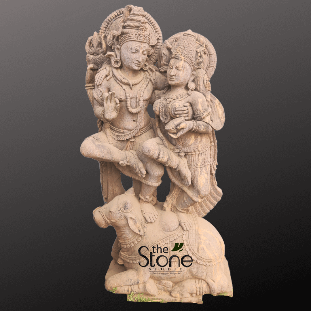 Shiv Parvati Idol Online 4ft