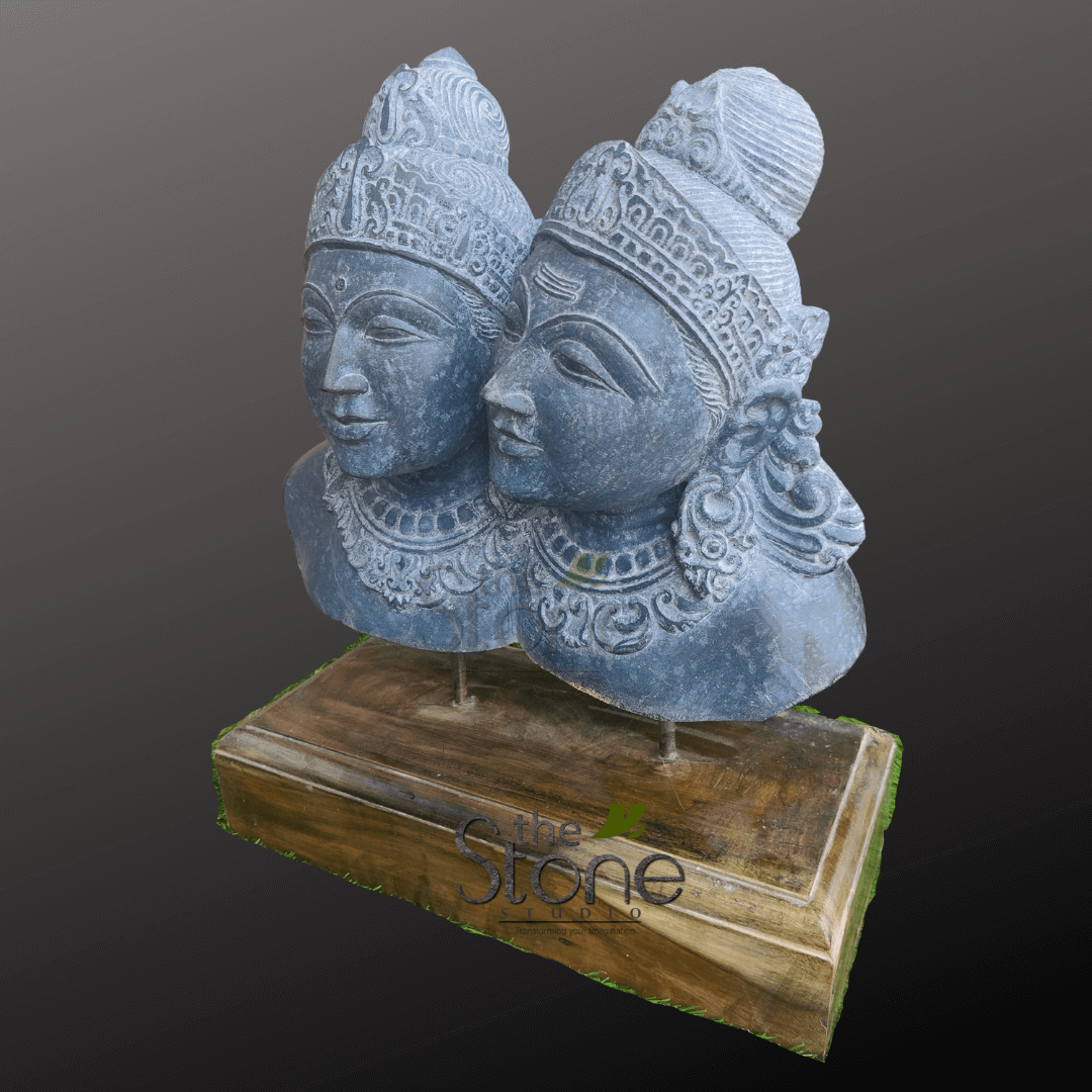 Shiva Parvati Statue 18″