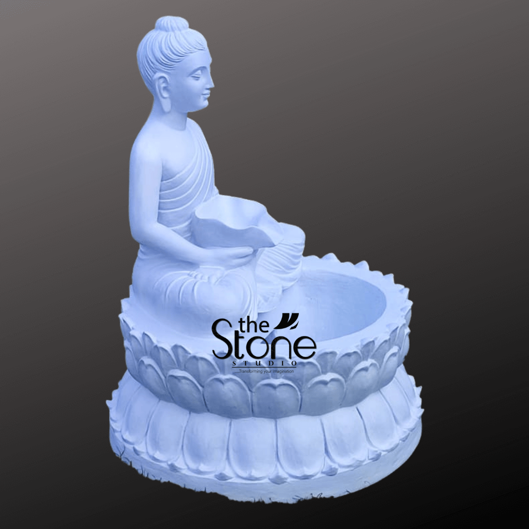 Buddha Statue With Fountain 3ft