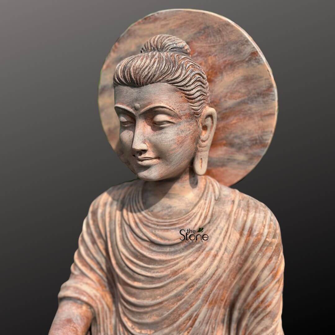 Statue Of Standing Buddha 5ft
