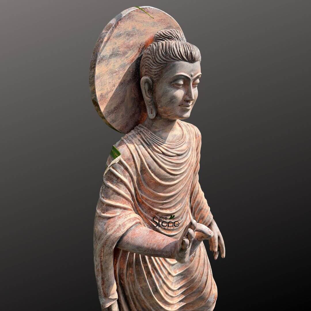 Statue Of Standing Buddha 5ft