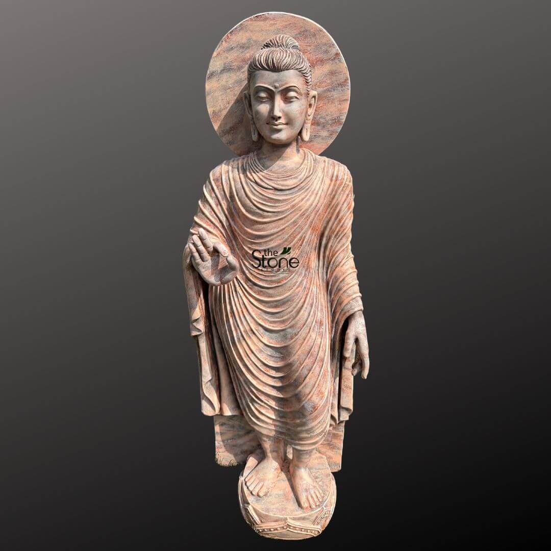 Statue Of Standing Buddha 5ft