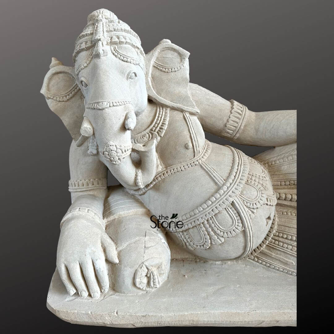 Sleeping Ganpati Murti 2ft