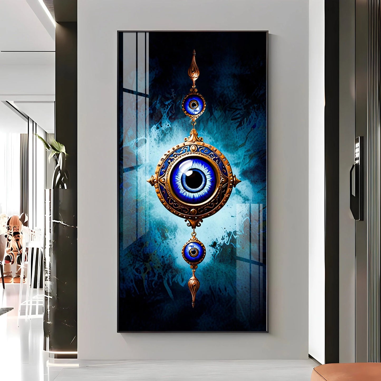 The Evil Eye Premium Acrylic Vertical Wall Art
