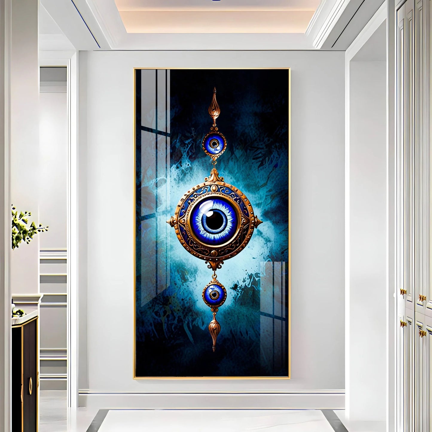The Evil Eye Premium Acrylic Vertical Wall Art