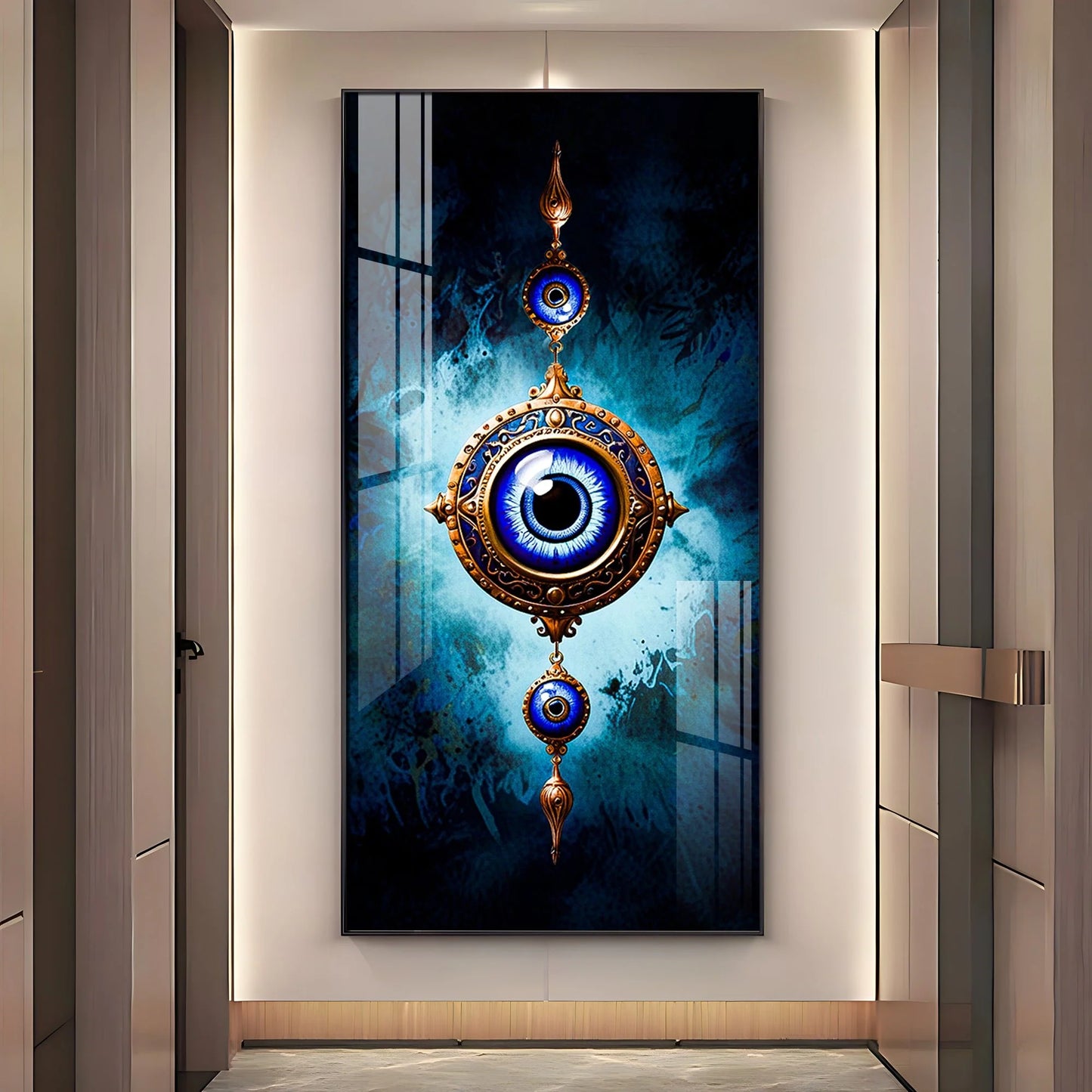 The Evil Eye Premium Acrylic Vertical Wall Art