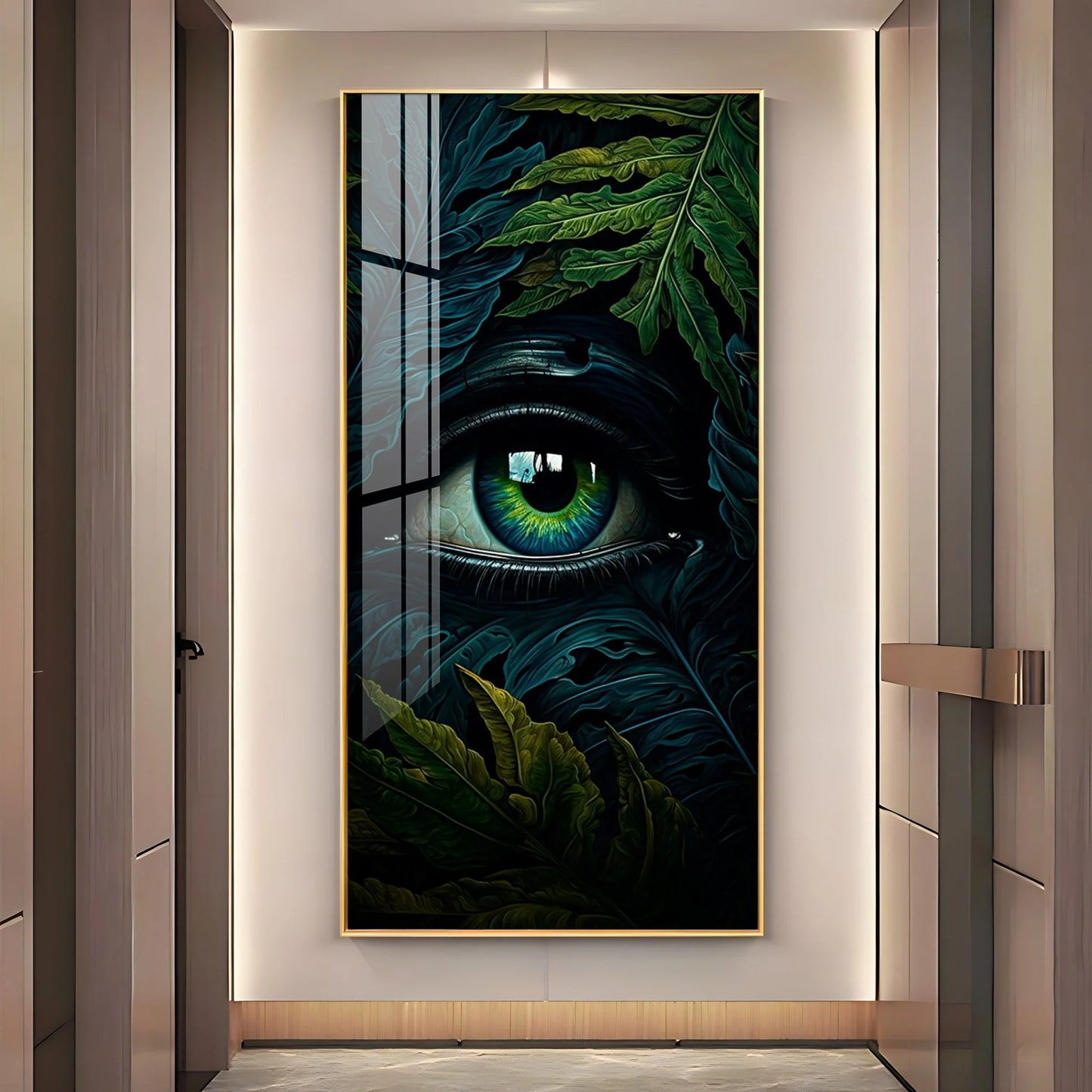 The Eye's Journey Premium Acrylic Vertical Wall Art