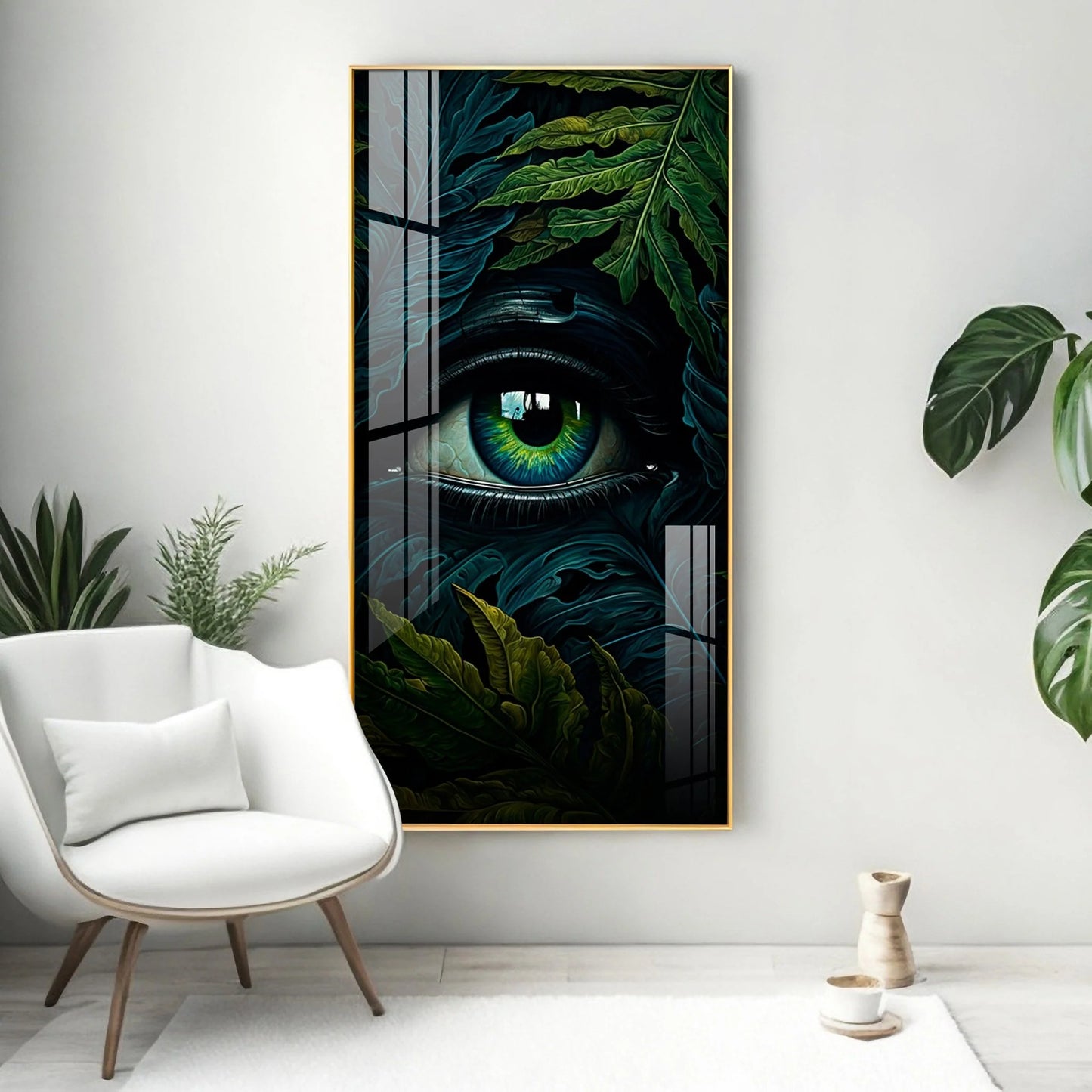 The Eye's Journey Premium Acrylic Vertical Wall Art