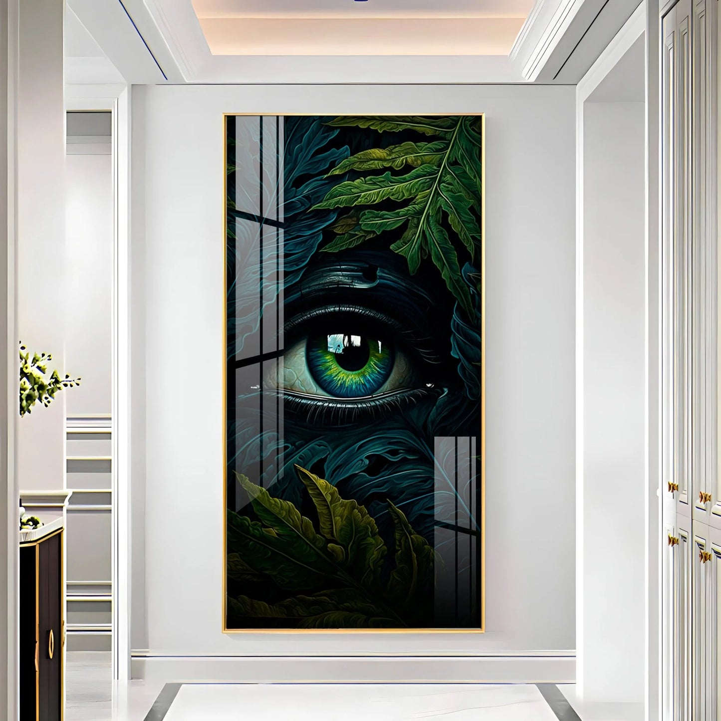 The Eye's Journey Premium Acrylic Vertical Wall Art
